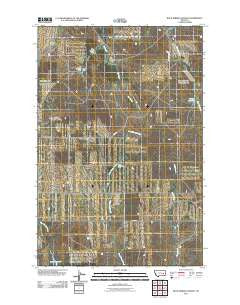Rock Springs School Montana Historical topographic map, 1:24000 scale, 7.5 X 7.5 Minute, Year 2011