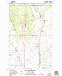 Rose Crossing Montana Historical topographic map, 1:24000 scale, 7.5 X 7.5 Minute, Year 1962
