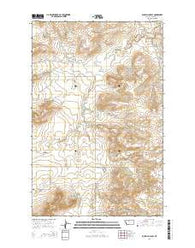 Russell Chapel Montana Current topographic map, 1:24000 scale, 7.5 X 7.5 Minute, Year 2014
