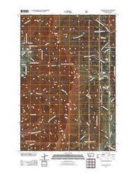 Saddle Peak Montana Historical topographic map, 1:24000 scale, 7.5 X 7.5 Minute, Year 2011