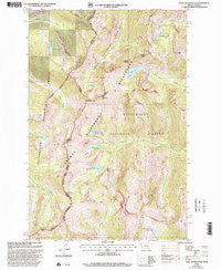 Saint Joseph Peak Montana Historical topographic map, 1:24000 scale, 7.5 X 7.5 Minute, Year 1998