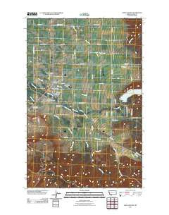 Saint Ignatius Montana Historical topographic map, 1:24000 scale, 7.5 X 7.5 Minute, Year 2011