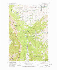 Sedan Montana Historical topographic map, 1:62500 scale, 15 X 15 Minute, Year 1951