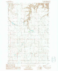 Sheep Coulee Spring Montana Historical topographic map, 1:24000 scale, 7.5 X 7.5 Minute, Year 1965