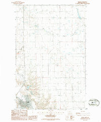Shelby Montana Historical topographic map, 1:24000 scale, 7.5 X 7.5 Minute, Year 1986