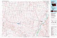 Sidney Montana Historical topographic map, 1:100000 scale, 30 X 60 Minute, Year 1981