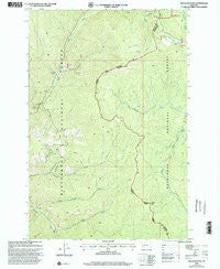 Skalkaho Pass Montana Historical topographic map, 1:24000 scale, 7.5 X 7.5 Minute, Year 1998