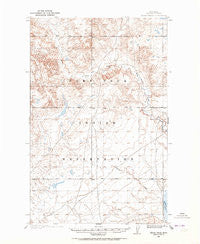 Smoke Creek Montana Historical topographic map, 1:62500 scale, 15 X 15 Minute, Year 1909