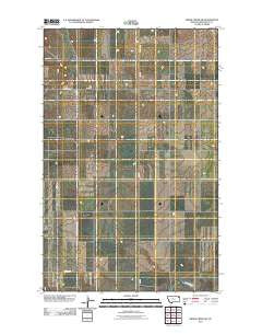 Smoke Creek SW Montana Historical topographic map, 1:24000 scale, 7.5 X 7.5 Minute, Year 2011