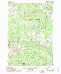 Sphinx Mountain Montana Historical topographic map, 1:24000 scale, 7.5 X 7.5 Minute, Year 1988