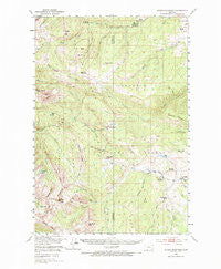 Sphinx Mountain Montana Historical topographic map, 1:62500 scale, 15 X 15 Minute, Year 1950