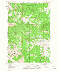 Sphinx Mountain Montana Historical topographic map, 1:62500 scale, 15 X 15 Minute, Year 1950