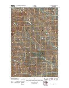 Steve Forks SW Montana Historical topographic map, 1:24000 scale, 7.5 X 7.5 Minute, Year 2011