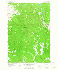Stewart Mountain Montana Historical topographic map, 1:24000 scale, 7.5 X 7.5 Minute, Year 1962