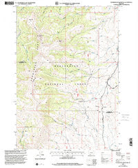 Stonehouse Mountain Montana Historical topographic map, 1:24000 scale, 7.5 X 7.5 Minute, Year 1997