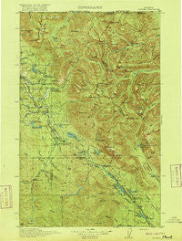 Stryker Montana Historical topographic map, 1:125000 scale, 30 X 30 Minute, Year 1916