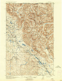 Stryker Montana Historical topographic map, 1:125000 scale, 30 X 30 Minute, Year 1916