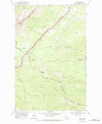 Summit Montana Historical topographic map, 1:24000 scale, 7.5 X 7.5 Minute, Year 1968