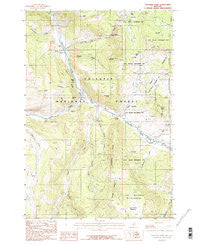 Sunshine Point Montana Historical topographic map, 1:24000 scale, 7.5 X 7.5 Minute, Year 1986