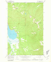 Swan Lake Montana Historical topographic map, 1:24000 scale, 7.5 X 7.5 Minute, Year 1965