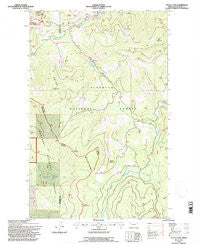 Sylvia Lake Montana Historical topographic map, 1:24000 scale, 7.5 X 7.5 Minute, Year 1994