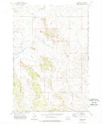 T Creek Montana Historical topographic map, 1:24000 scale, 7.5 X 7.5 Minute, Year 1973