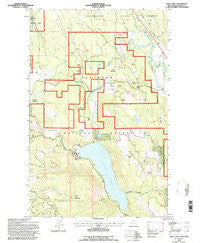 Tally Lake Montana Historical topographic map, 1:24000 scale, 7.5 X 7.5 Minute, Year 1994