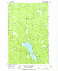 Tally Lake Montana Historical topographic map, 1:24000 scale, 7.5 X 7.5 Minute, Year 1962