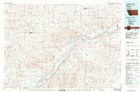 Terry Montana Historical topographic map, 1:100000 scale, 30 X 60 Minute, Year 1980