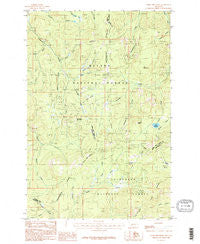 Three Brothers Montana Historical topographic map, 1:24000 scale, 7.5 X 7.5 Minute, Year 1985