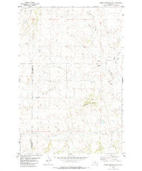 Timber Buttes South Montana Historical topographic map, 1:24000 scale, 7.5 X 7.5 Minute, Year 1979