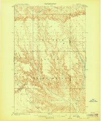 Todd Lakes Montana Historical topographic map, 1:62500 scale, 15 X 15 Minute, Year 1915