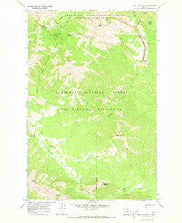 Trap Mountain Montana Historical topographic map, 1:24000 scale, 7.5 X 7.5 Minute, Year 1970