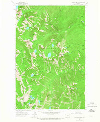 Treasure Mountain Montana Historical topographic map, 1:24000 scale, 7.5 X 7.5 Minute, Year 1963