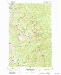 Treasure Mountain Montana Historical topographic map, 1:24000 scale, 7.5 X 7.5 Minute, Year 1963