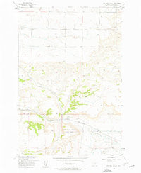 Two Pine School Montana Historical topographic map, 1:24000 scale, 7.5 X 7.5 Minute, Year 1956
