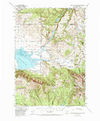 Upper Red Rock Lake Montana Historical topographic map, 1:62500 scale, 15 X 15 Minute, Year 1950