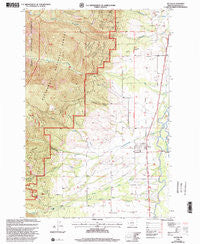Victor Montana Historical topographic map, 1:24000 scale, 7.5 X 7.5 Minute, Year 1998