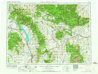 White Sulphur Springs Montana Historical topographic map, 1:250000 scale, 1 X 2 Degree, Year 1965