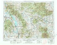 White Sulphur Springs Montana Historical topographic map, 1:250000 scale, 1 X 2 Degree, Year 1958
