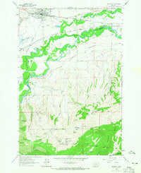 Whitehall Montana Historical topographic map, 1:24000 scale, 7.5 X 7.5 Minute, Year 1963