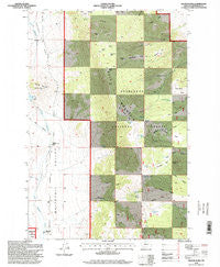 Wilson Park Montana Historical topographic map, 1:24000 scale, 7.5 X 7.5 Minute, Year 1996