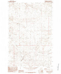 Winifred East Montana Historical topographic map, 1:24000 scale, 7.5 X 7.5 Minute, Year 1985