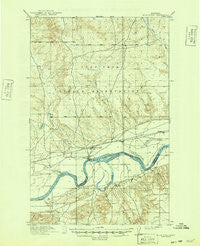 Wolf Point Montana Historical topographic map, 1:62500 scale, 15 X 15 Minute, Year 1916