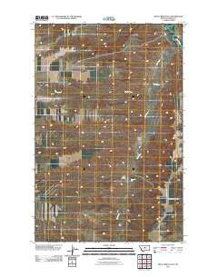 Wolf Creek Falls Montana Historical topographic map, 1:24000 scale, 7.5 X 7.5 Minute, Year 2011