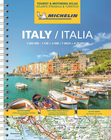 Buy map Italy Road Atlas : Spiral Bound (1465)