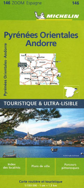 Buy map Map of eastern Pyrenees & Andorra - zoom Spain # 146