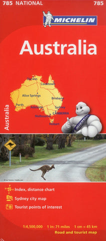 Buy map Australia Road Map