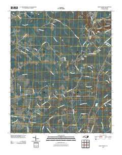 Abbottsburg North Carolina Historical topographic map, 1:24000 scale, 7.5 X 7.5 Minute, Year 2010