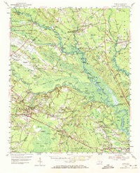 Acme North Carolina Historical topographic map, 1:62500 scale, 15 X 15 Minute, Year 1954